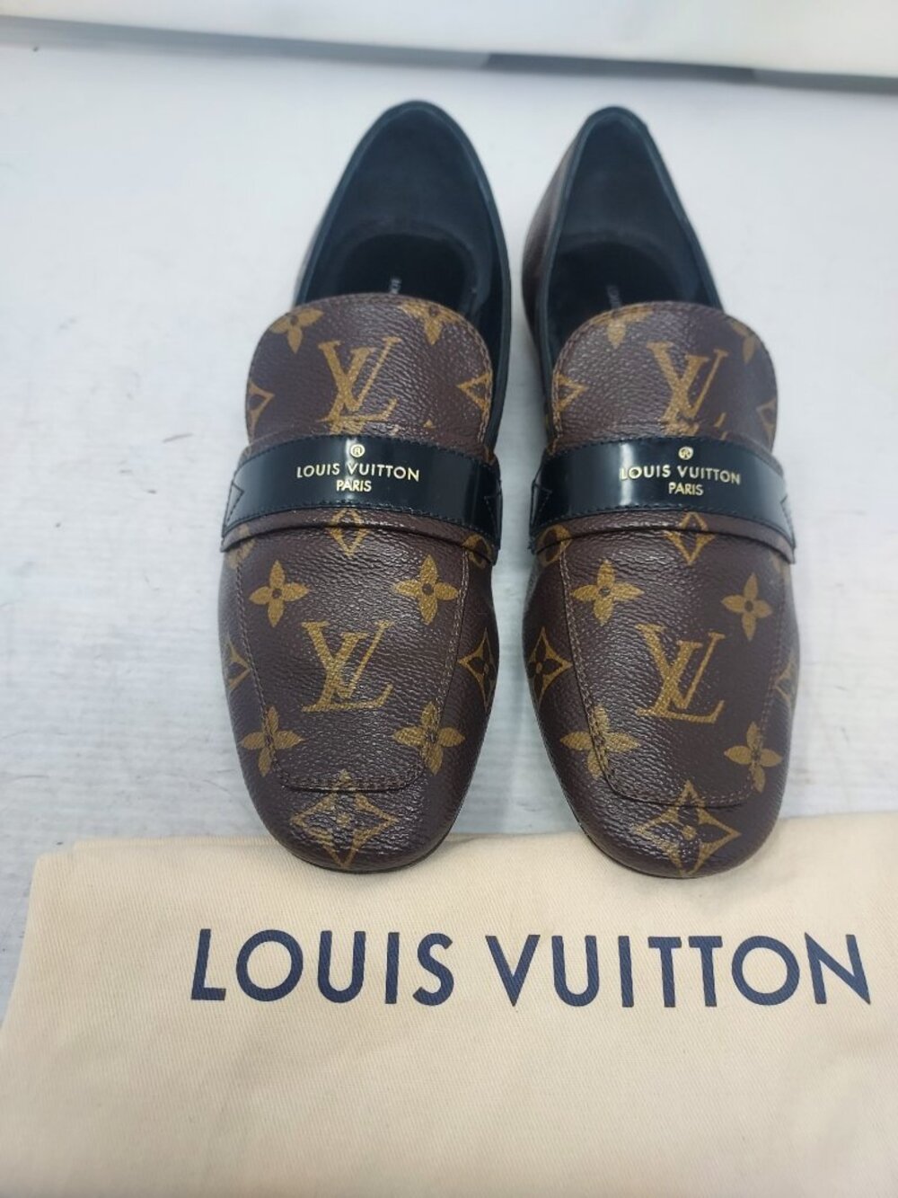 Louis Vuitton LV Monogram Brown Women Flat Shoe - Picture 7 of 13